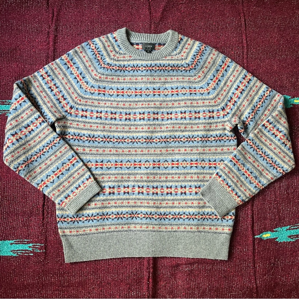 J Crew Wool Crewneck Sweater